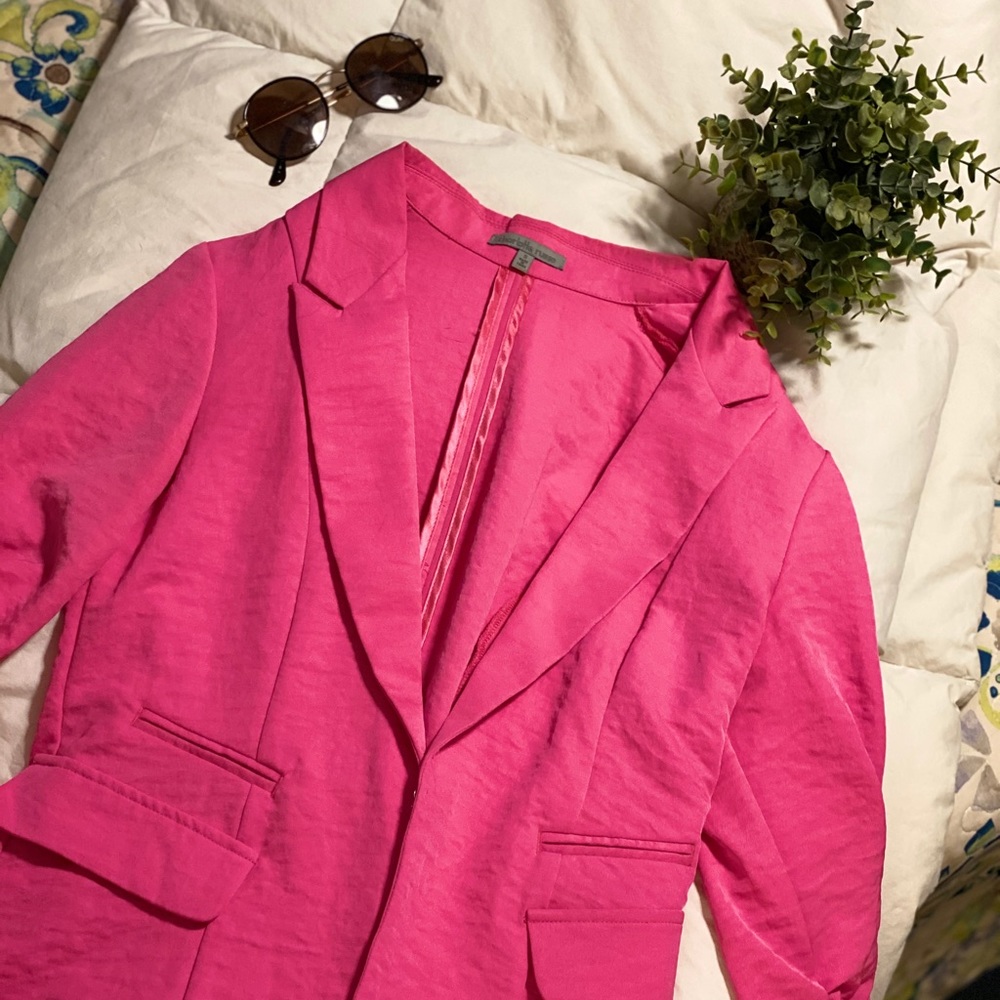 Pink blazer